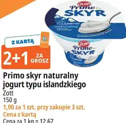 E.Leclerc Primo skyr naturalny jogurt typu islandzkiego oferta