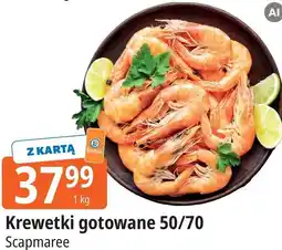 E.Leclerc Krewetki gotowane 50/70 Scapmaree oferta