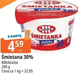 E.Leclerc Śmietanka 30% Mlekovita Polska oferta