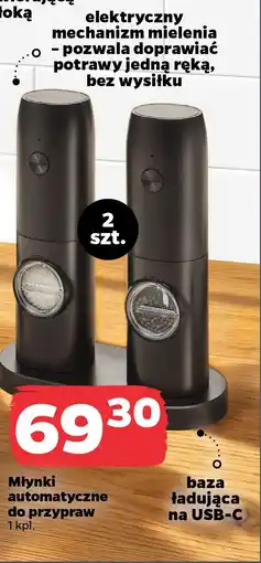 Netto Młynki automatyczne do przypraw oferta