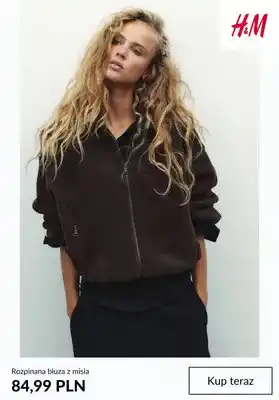 Rozpinana bluza z misia H & M