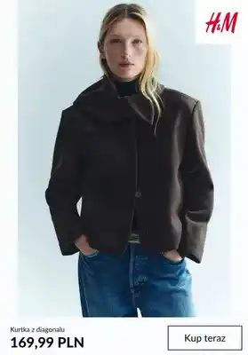 Kurtka z diagonalu H & M
