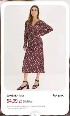 BonPrix Sukienka midi Bonprix oferta