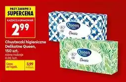 Biedronka Chusteczki higieniczne Delikatne Queen , 150 szt oferta