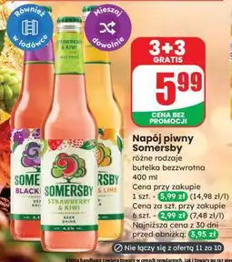 Dino Napój piwny Somersby oferta