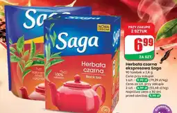Dino Herbata czarna ekspresowa Saga oferta