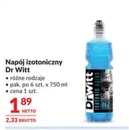Makro Napój izotoniczny Dr Witt oferta