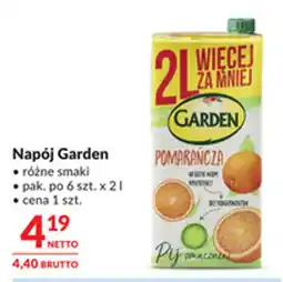 Makro Napój Garden oferta