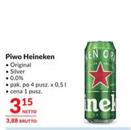 Makro Piwo Heineken oferta
