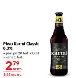 Makro Piwo Karmi Classic 0,0% oferta