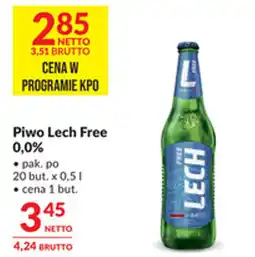 Makro Piwo Lech Free oferta