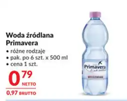 Makro Woda źródlana Primavera oferta