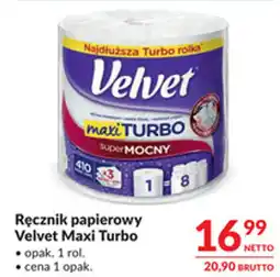 Makro Ręcznik papierowy Velvet Maxi Turbo oferta