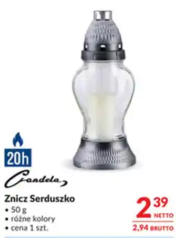 Makro Znicz Serduszko Candela oferta