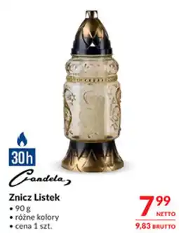 Makro Znicz Listek Candela oferta