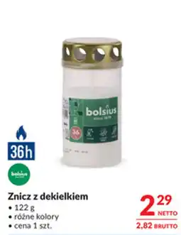 Makro Znicz z dekielek z bolsius oferta