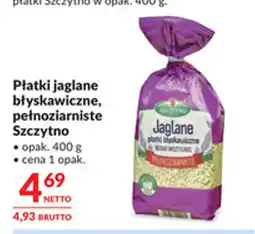 Makro Płatki jaglane błyskawiczne, pełnoziarniste Szczytno oferta