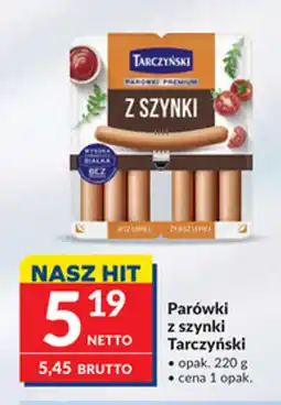 Makro Parówki z szynki Tarczyński oferta