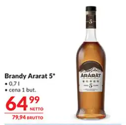Makro Brandy Ararat 5* oferta