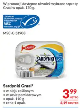Makro Sardynki Graal oferta