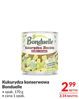 Makro Kukurydza konserwowa Bonduelle oferta