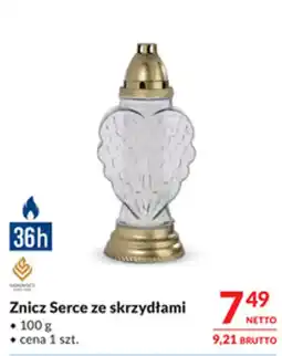 Makro Znicz Serce ze skrzydłami oferta
