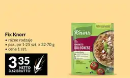 Makro Fix Knorr Spaghetti Bolognese oferta