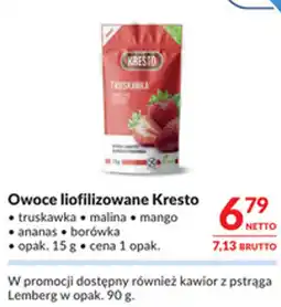 Makro Owoce liofilizowane Kresto oferta