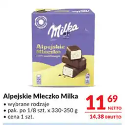 Makro Alpejskie Mleczko Milka oferta