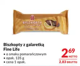 Makro Biszkopty z galaretką Fine Life oferta