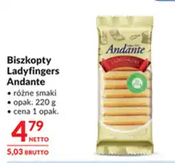 Makro Biszkopty Ladyfingers Andante oferta