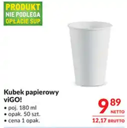 Makro Kubek papierowy viGO! oferta