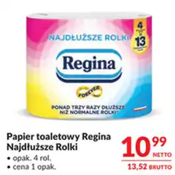 Makro Papier toaletowy Regina Najdłuższe Rolki oferta
