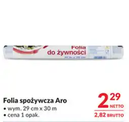 Makro Folia spożywcza Aro oferta