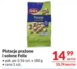 Makro Pistacje prażone i solone Felix oferta