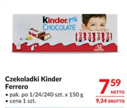 Makro Czekoladki Kinder Ferrero oferta