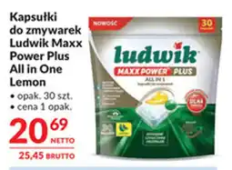Makro Kapsułki do zmywarek Ludwik Maxx Power Plus All in One Lemon oferta
