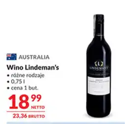 Makro Wino Lindeman's oferta