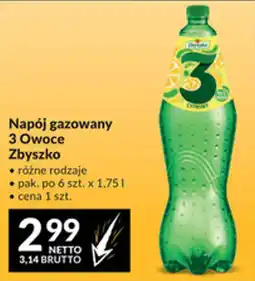 Makro Napój gazowany 3 Owoce Zbyszko oferta