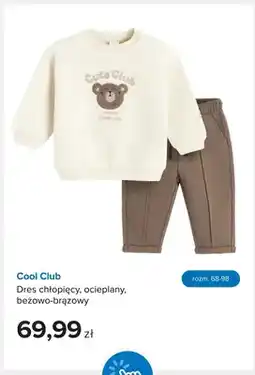 Smyk Dres chłopięcy ocieplany beżowo-brązowy Cool Club oferta