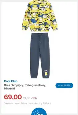 Smyk Dres chłopięcy żółto-granatowy Minionki Cool Club oferta