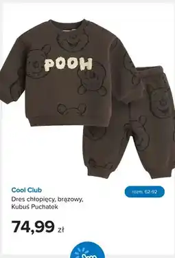 Smyk Dres chłopięcy brązowy Kubuś Puchatek Cool Club oferta