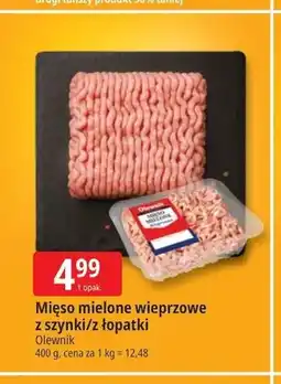E.Leclerc Mięso mielone wieprzowe z szynki Olewnik oferta