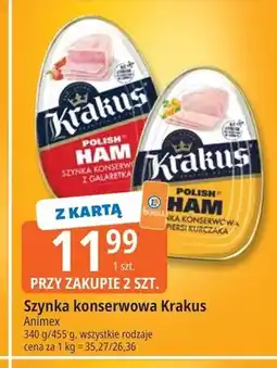 E.Leclerc Szynka konserwowa z galaretką Krakus oferta