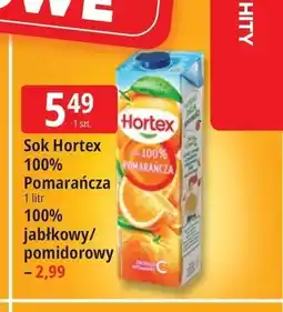 E.Leclerc Sok Hortex pomarańcza 100% oferta
