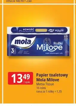E.Leclerc Papier toaletowy Mola Milove 10-pak oferta