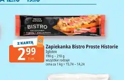E.Leclerc Zapiekanka Bistro Proste Historie oferta