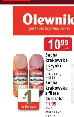 E.Leclerc Sucha krakowska z fileta kurczaka Olewnik oferta