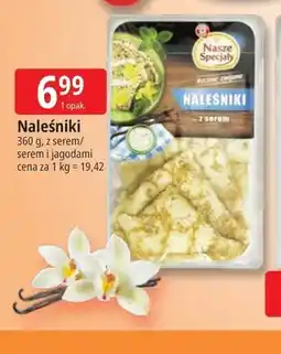 E.Leclerc Naleśniki z serem Nasze Specjały oferta