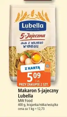E.Leclerc Makaron 5-jajeczny Lubella nitka oferta